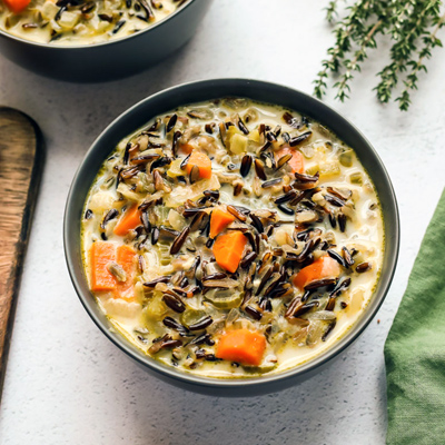 Minnesota Wild Rice Soup - Veg